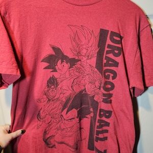 Dragon Ball Z Red Graphic T-Shirt- Vintage